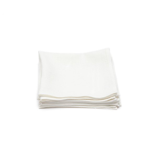Hørserviet Off white Lara