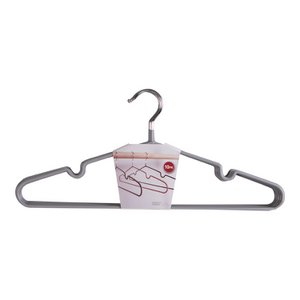 Massa Hangers - Grey, Metal, Set of 10