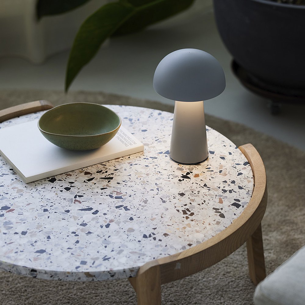 BORDLAMPE MOVE ME LYSEGRÅ