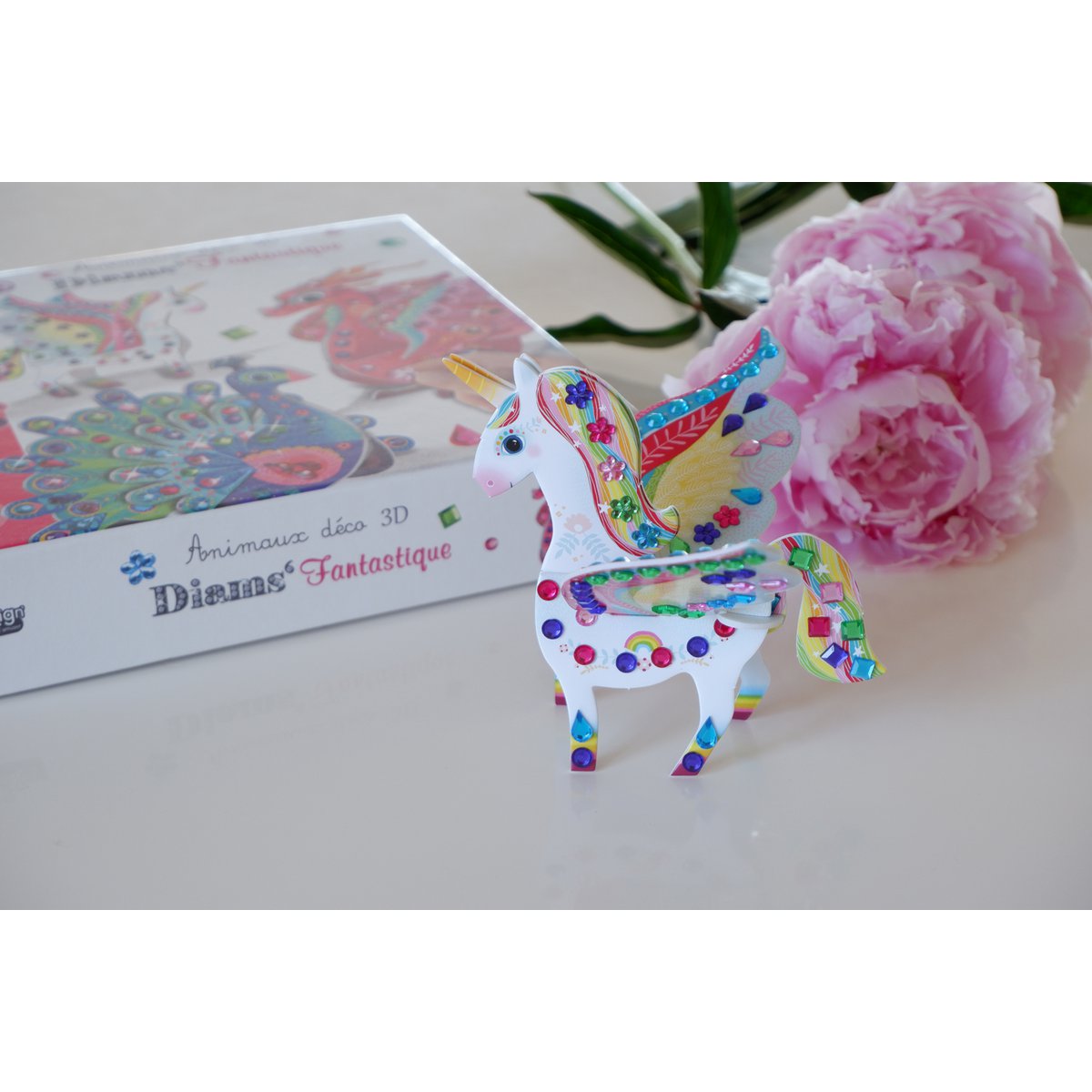 3D decorative animals "Fantastic diamonds"