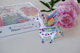 3D Deko-Tiere "Fantastische Diamanten"