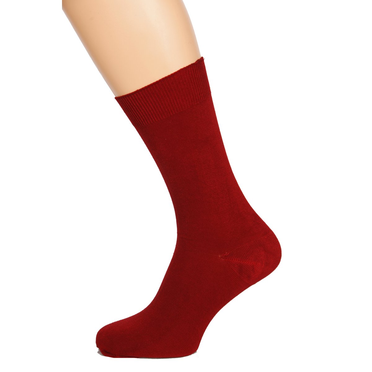 TAUNO men's dark red socks