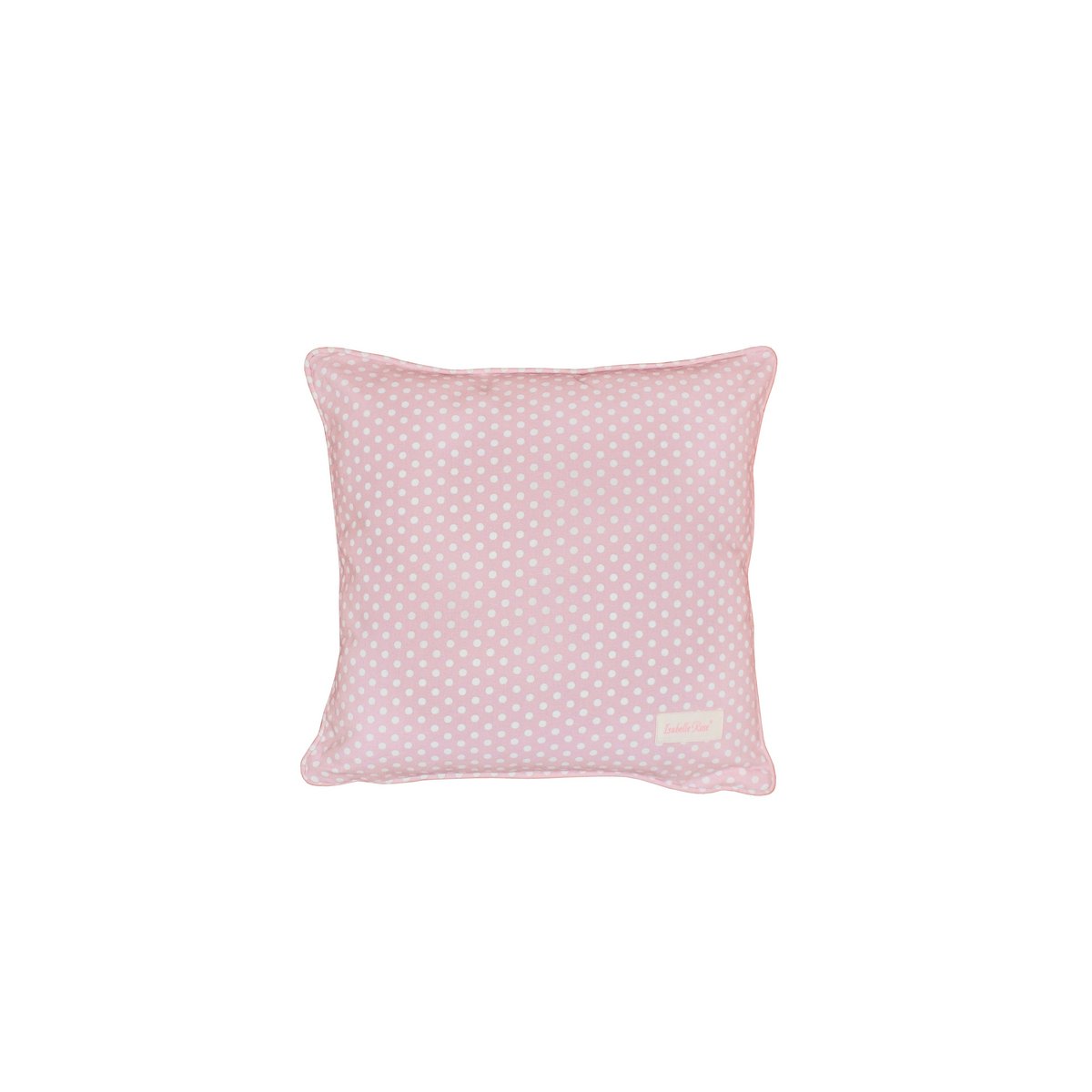 Cuscino con riempimento Pois rosa 45x45 cm Isabelle Rose