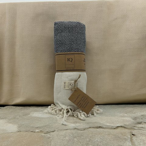 serviette de hammam | Serviette de sauna | Serviette de plage | Vénézuela | Noir | 170x95cm