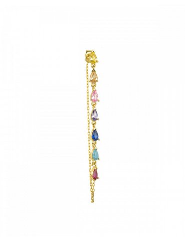 Biel rainbow earrings