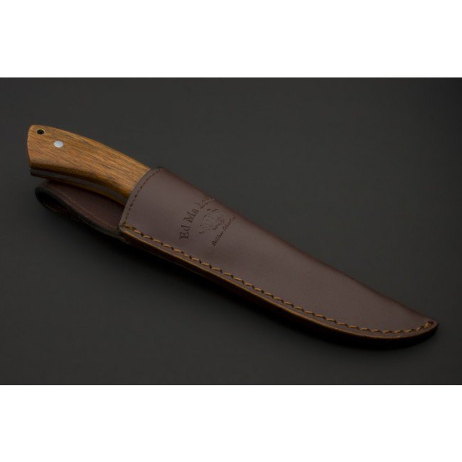 ED MAHONY Beaver Hunter - Birmański nóż myśliwski Ironwood, 440C