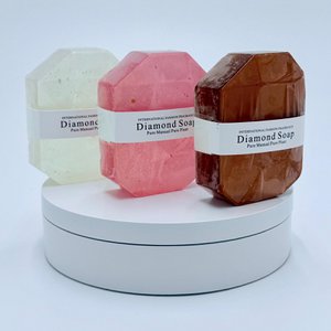 Diamond Soap Handzeep - Elegante geurende zeep voor handen, badkamer en als cadeau