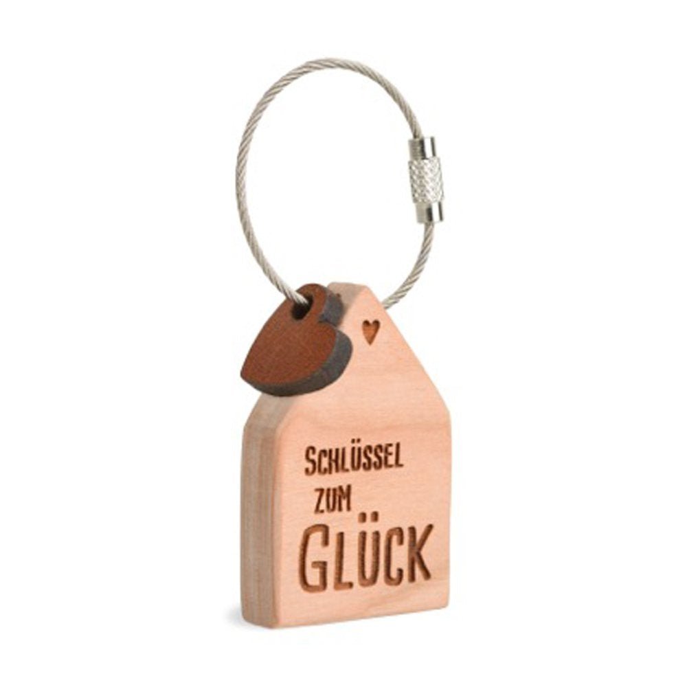 Thankgoods sleutelhanger huissleutels tot geluk