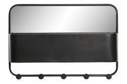 PERCHERO METAL 60X14X41,5 NEGRO ES182037