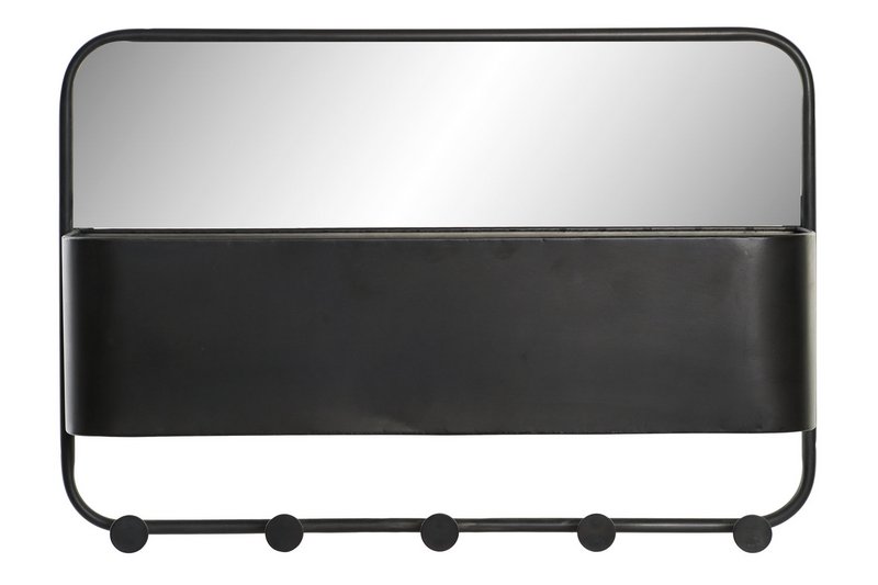 APPENDINO IN METALLO 60X14X41,5 NERO ES182037