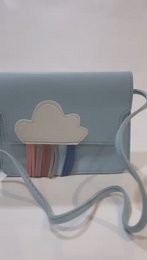 Children's shoulder bag - Rainbow Blue