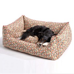 Hundebett Box Bett Sanibel rot