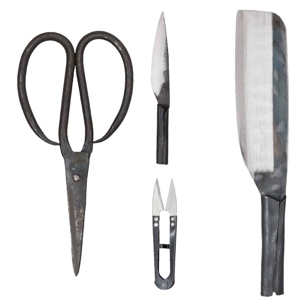 Juego de cuchillos AUTHENTIC BLADES BASTELEI en caja de regalo