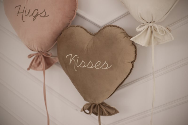 Decorative Heart Balloon Pillow Delux