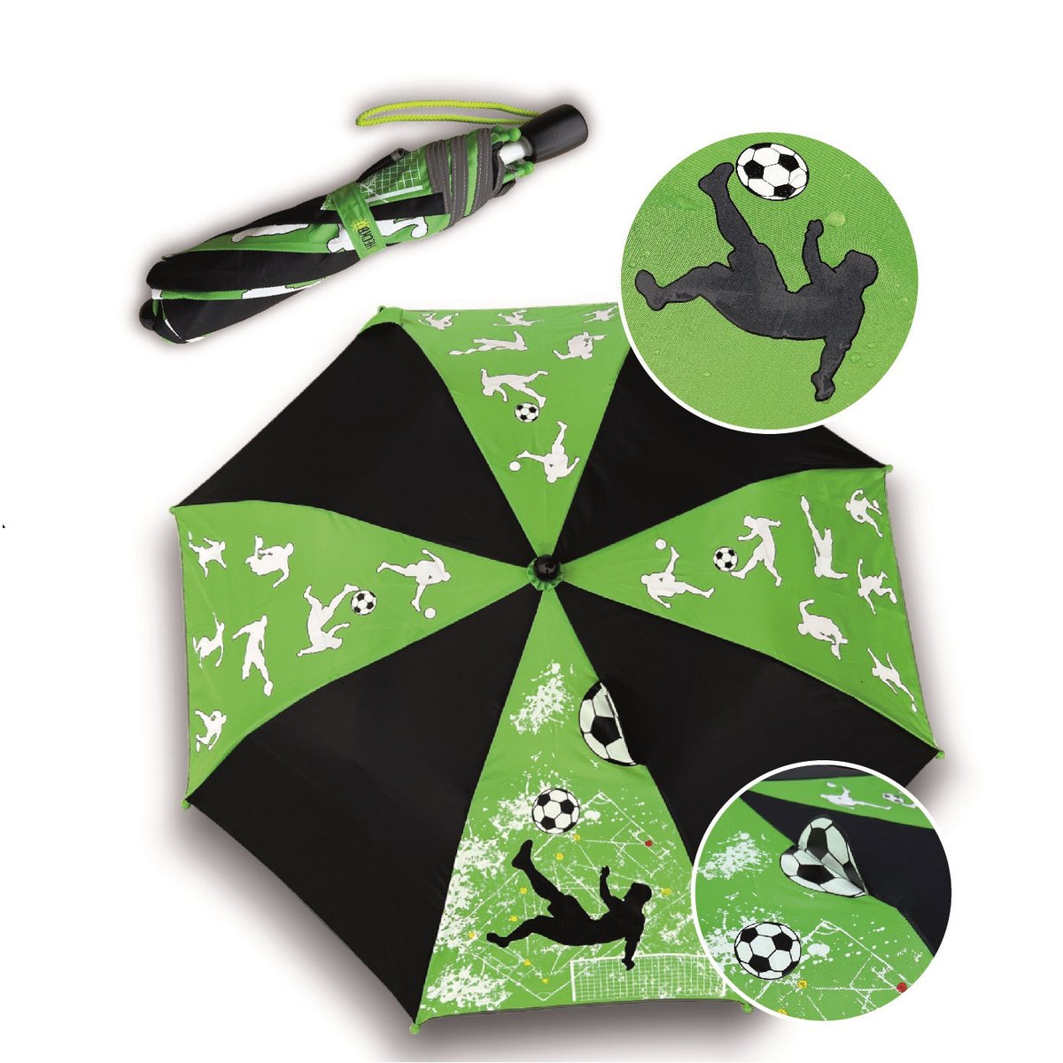 Magic umbrella football 3D