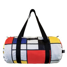 LOQI Weekender Large - Composition with Red, Yellow, Blue and Black gerecycled
