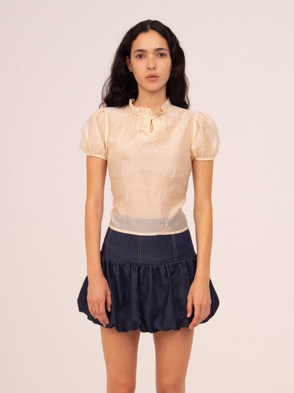 Camicetta color crema