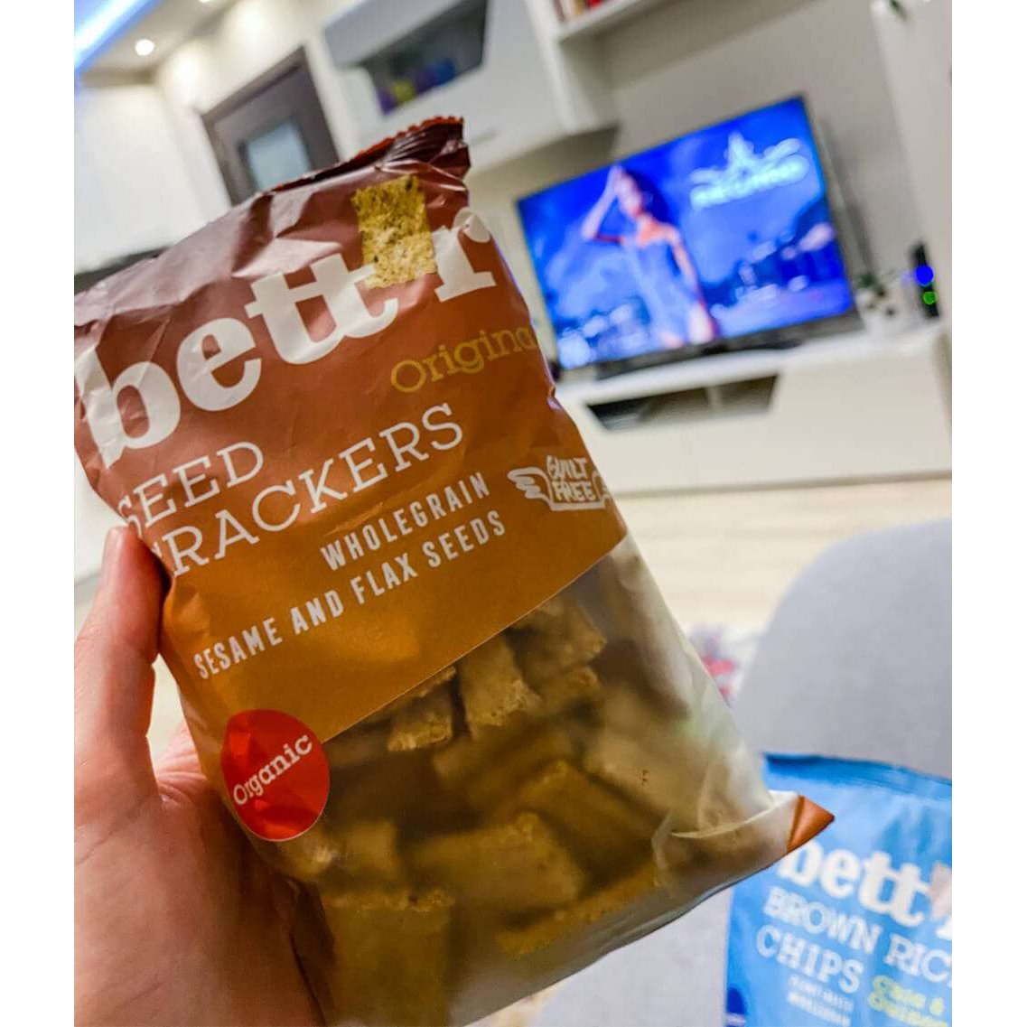Seed Crackers Wholegrain, organic, Bett'r, 150g