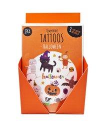 Présentoir de comptoir tatouages ​​enfants Halloween (20 pièces)