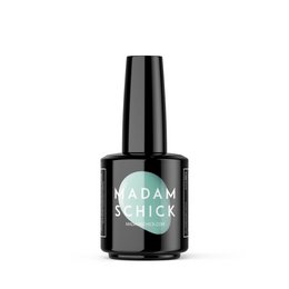 Madam Schick hybrid polish 15 ml in color #23A015. This nail polish is a vibrant green color suitable for nails.