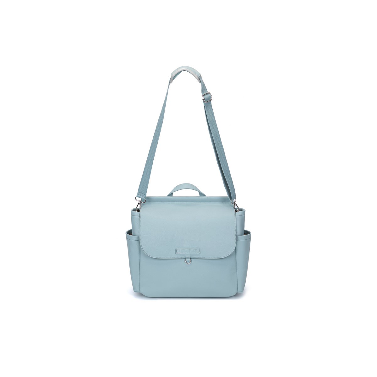 MIREM Maternity Bag By Nenina & Co Dusty Blue + Gift Changing Mat + Pacifier Holder