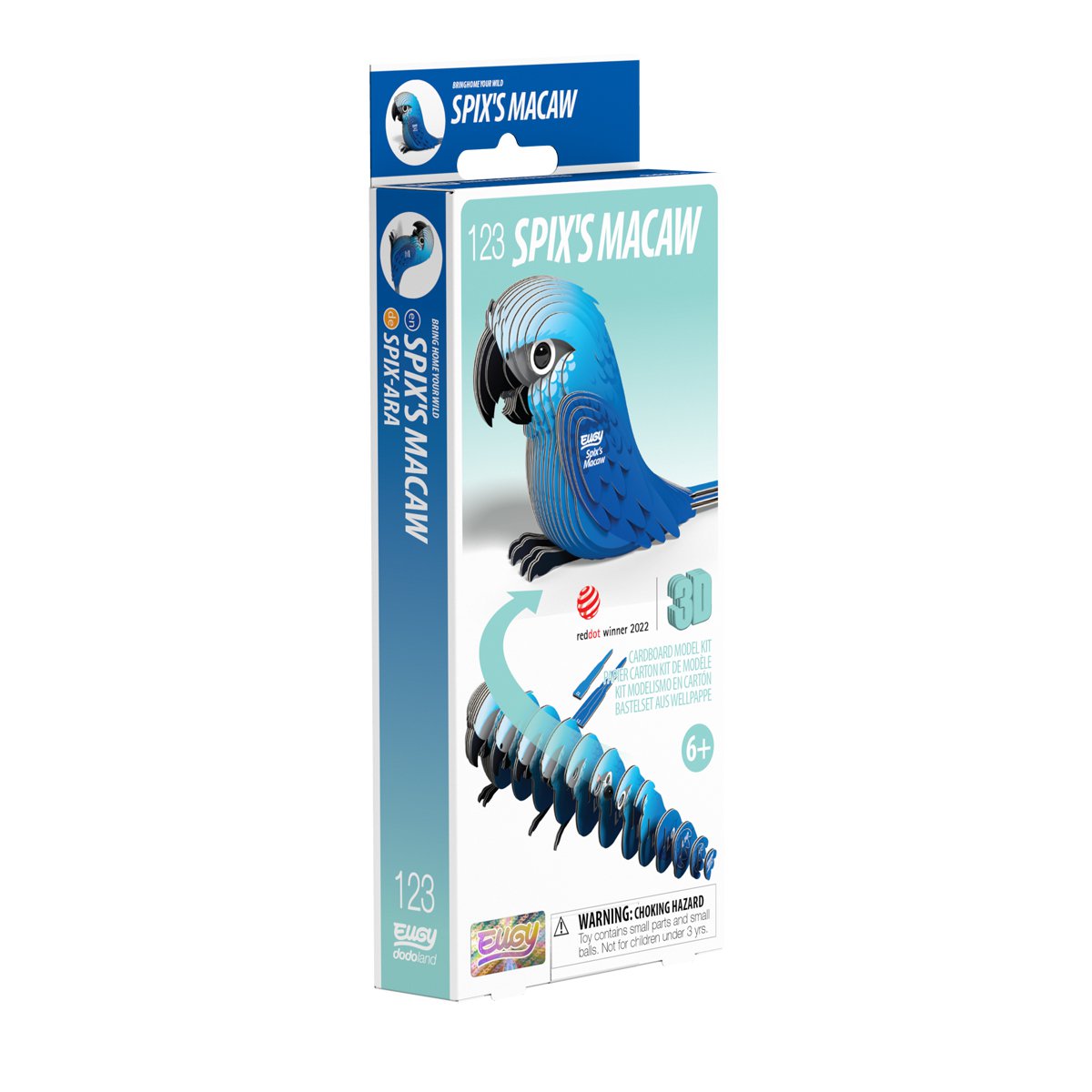 EUGY 3D Puzzel - Spix' Ara