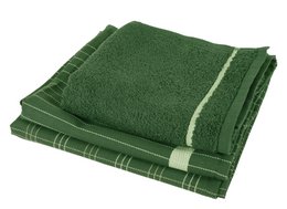 100% Bomuld Køkkentekstiler Mix&Match Junglegrøn
