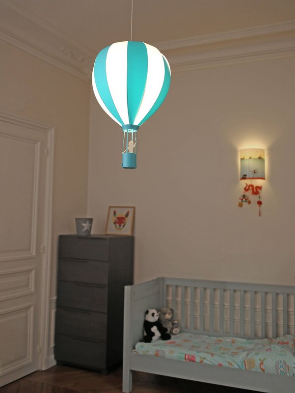 HÆNGELAMPE BØRNEBALLON TURKIS