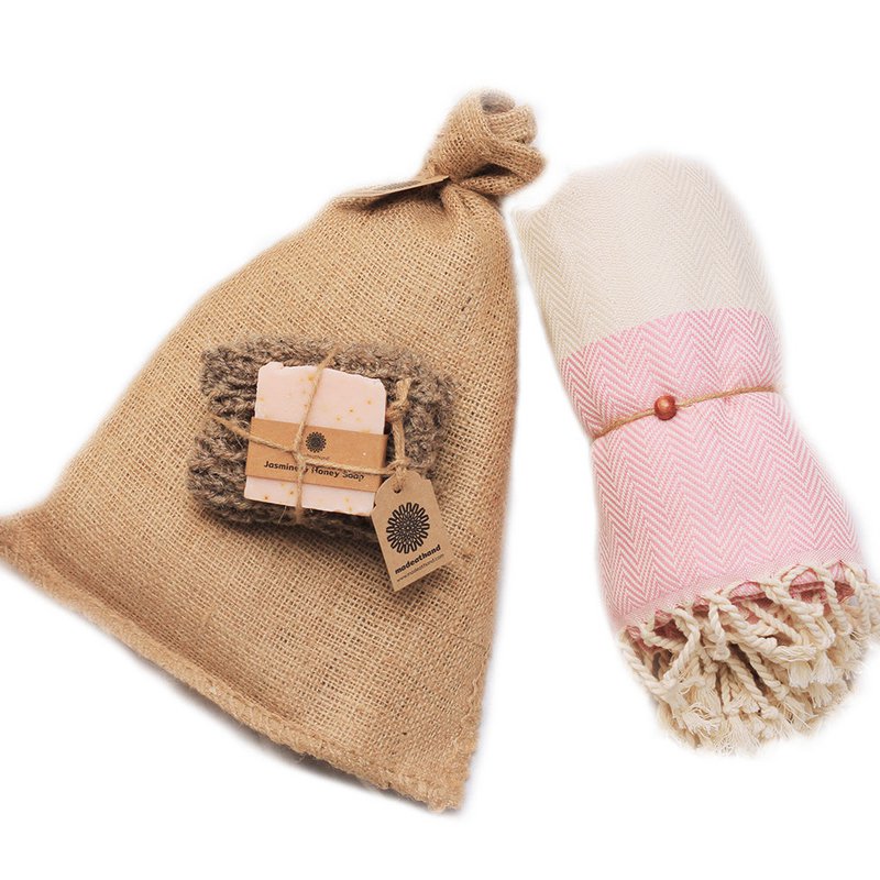 Bath & Body - Herringbone Pink
