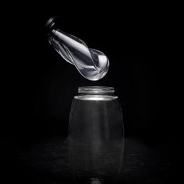 Duo olie- og eddikeflaske 420ml + 50ml