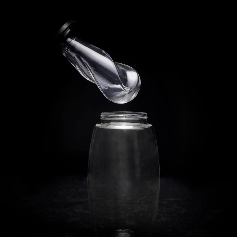 Duo Öl und Essig Flasche 420ml + 50ml