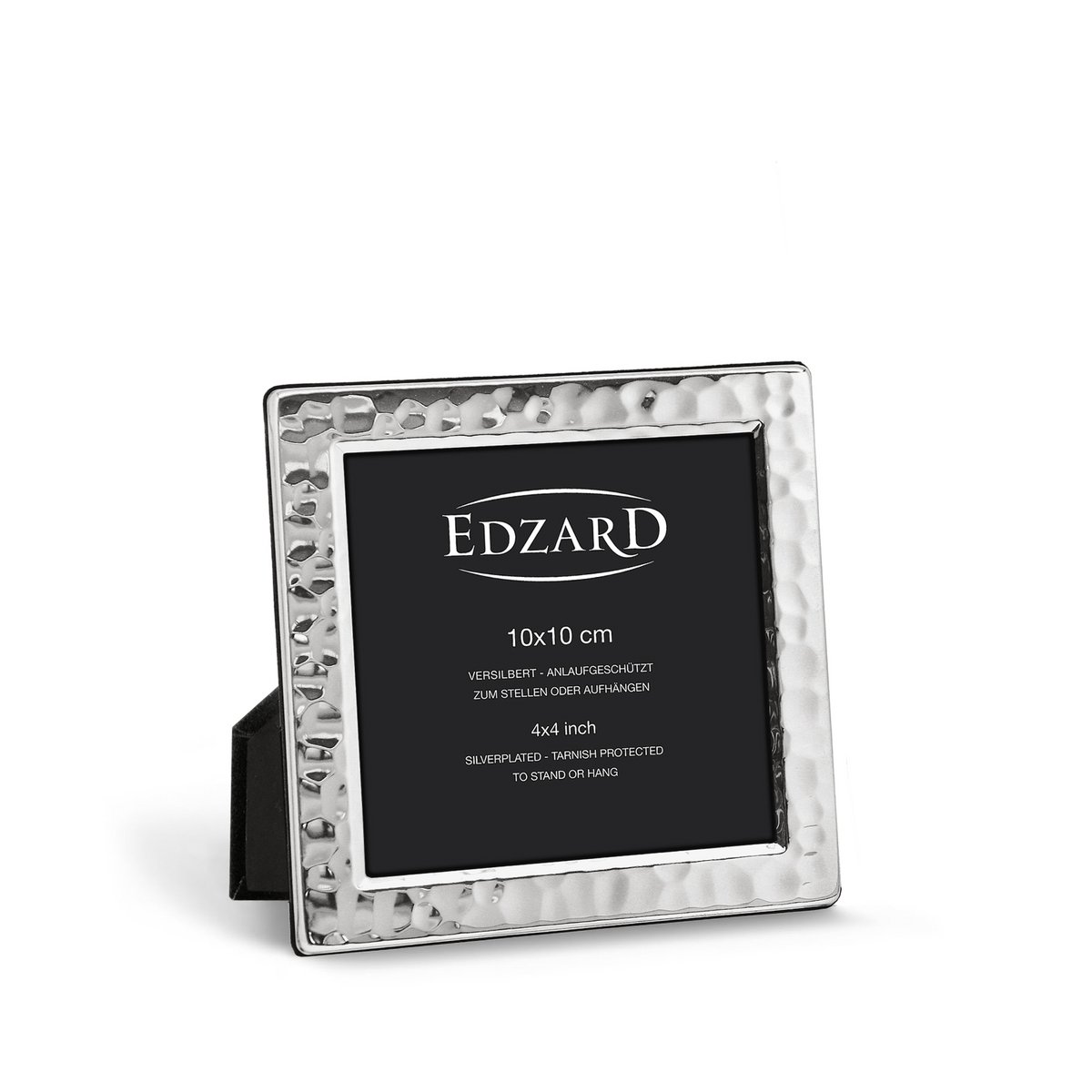 Ramka EDZARD Ramka Pavia na zdjęcie 10 x 10 cm, posrebrzana, odporna na matowienie