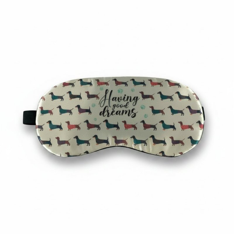 Dachshund Eye Mask - Cooling Gel Travel Sleep