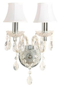 Romeo 2 arms Transparent Wall Lamp * EU ONLY