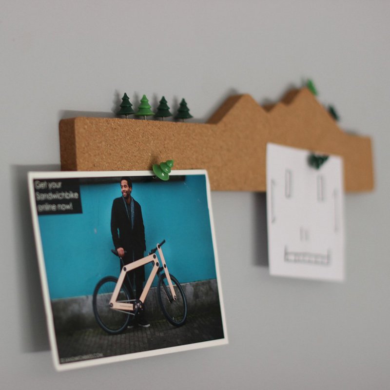 Cork Note Board | Memo Mountain