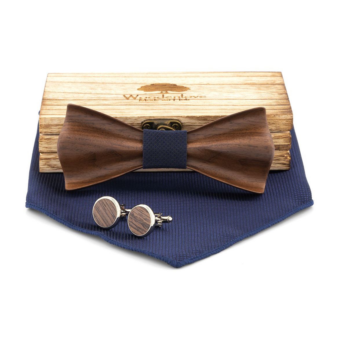 Noeud papillon en bois premium "bow"