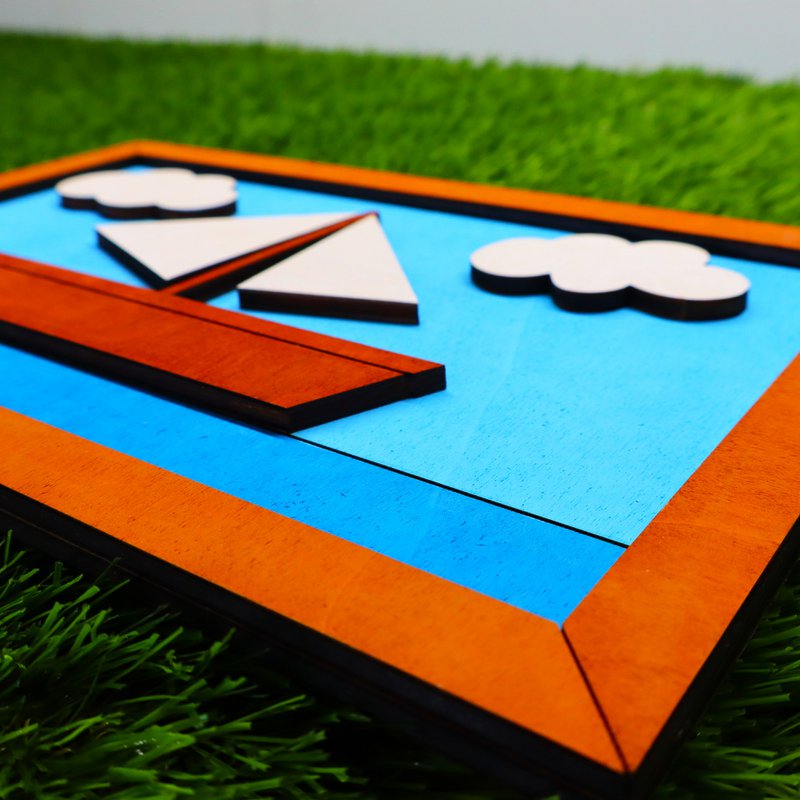 3D-Simpsons-Boot-Wandrahmen aus Holz, Simpsons-Couch-Wohnzimmer, Nerd- und Geek-Geschenk, Einweihungsparty, Wanddekoration, Geschenk für Fan, Heimdekoration