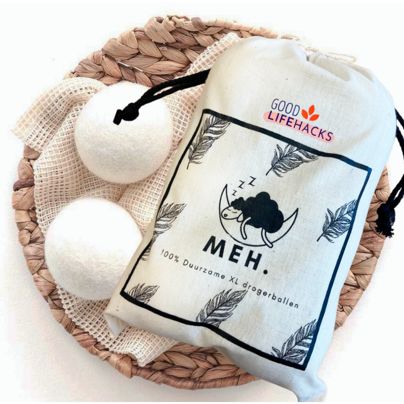 Goodlifehacks® New Zealand kulki do suszarki do suszarki z wełny pochodzącej ze zrównoważonej produkcji