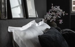 100% Cotton Satin Duvet Cover Set White Whisper