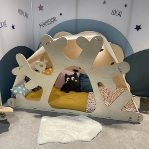 Montessori Tree Bed - scalable - box spring included 90 x 200 cm