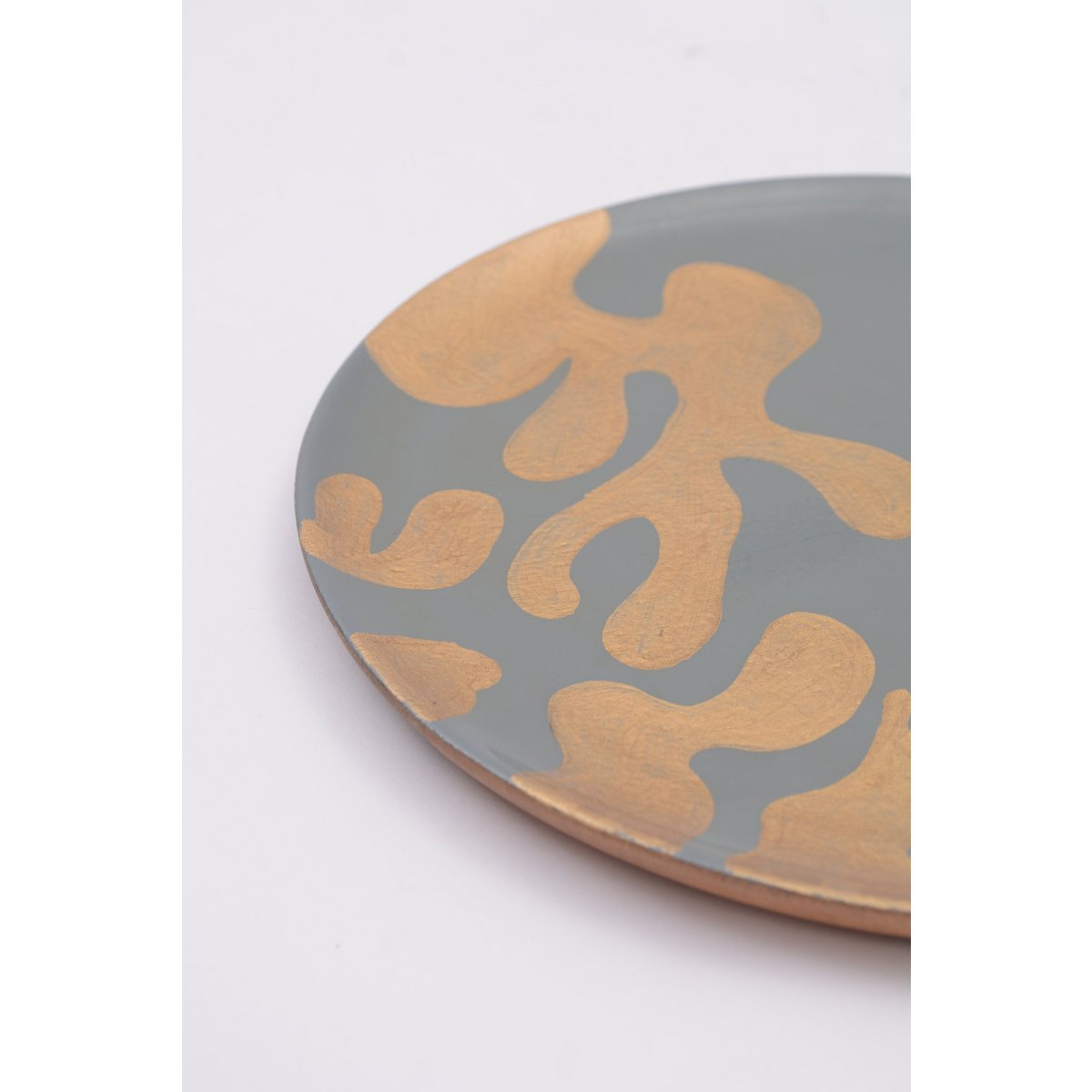 Plateau ou plateau en bois motif ABS