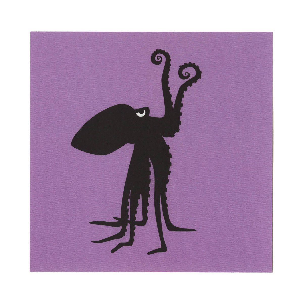 postcard - Octopus (Angry Animals)
