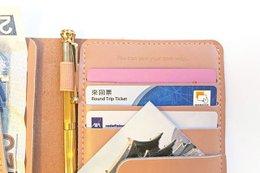 Stitch Travel Wallet - Pink
