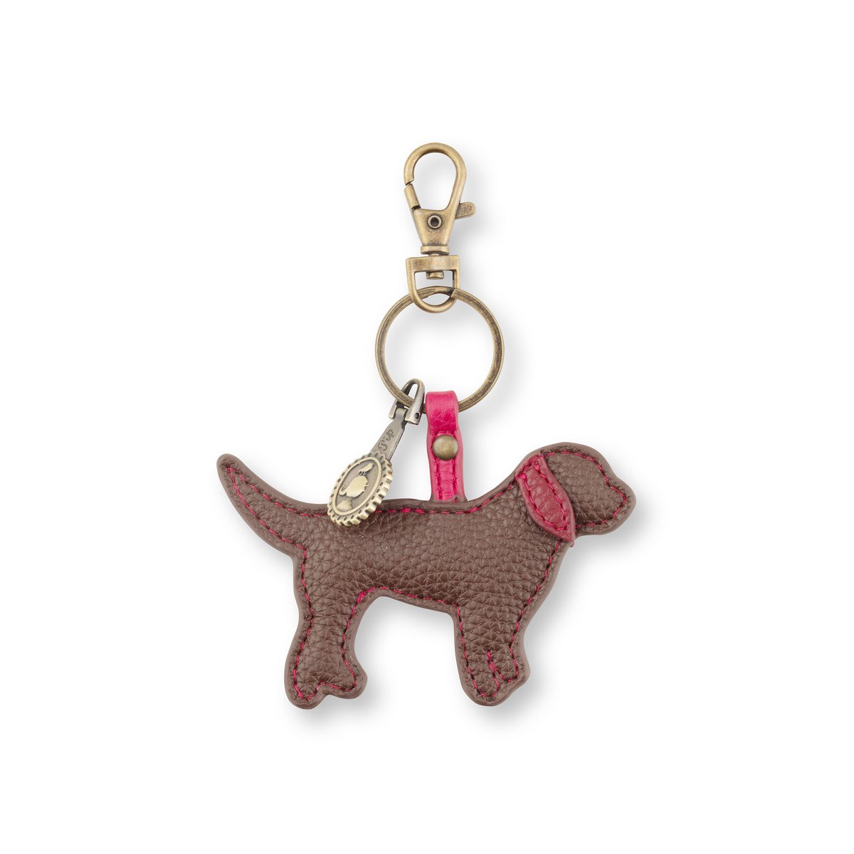 Pucky Ornament Dog Brown 9.5x1x6cm
