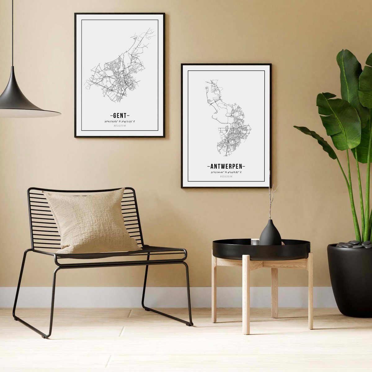 Ghent - City Map Poster