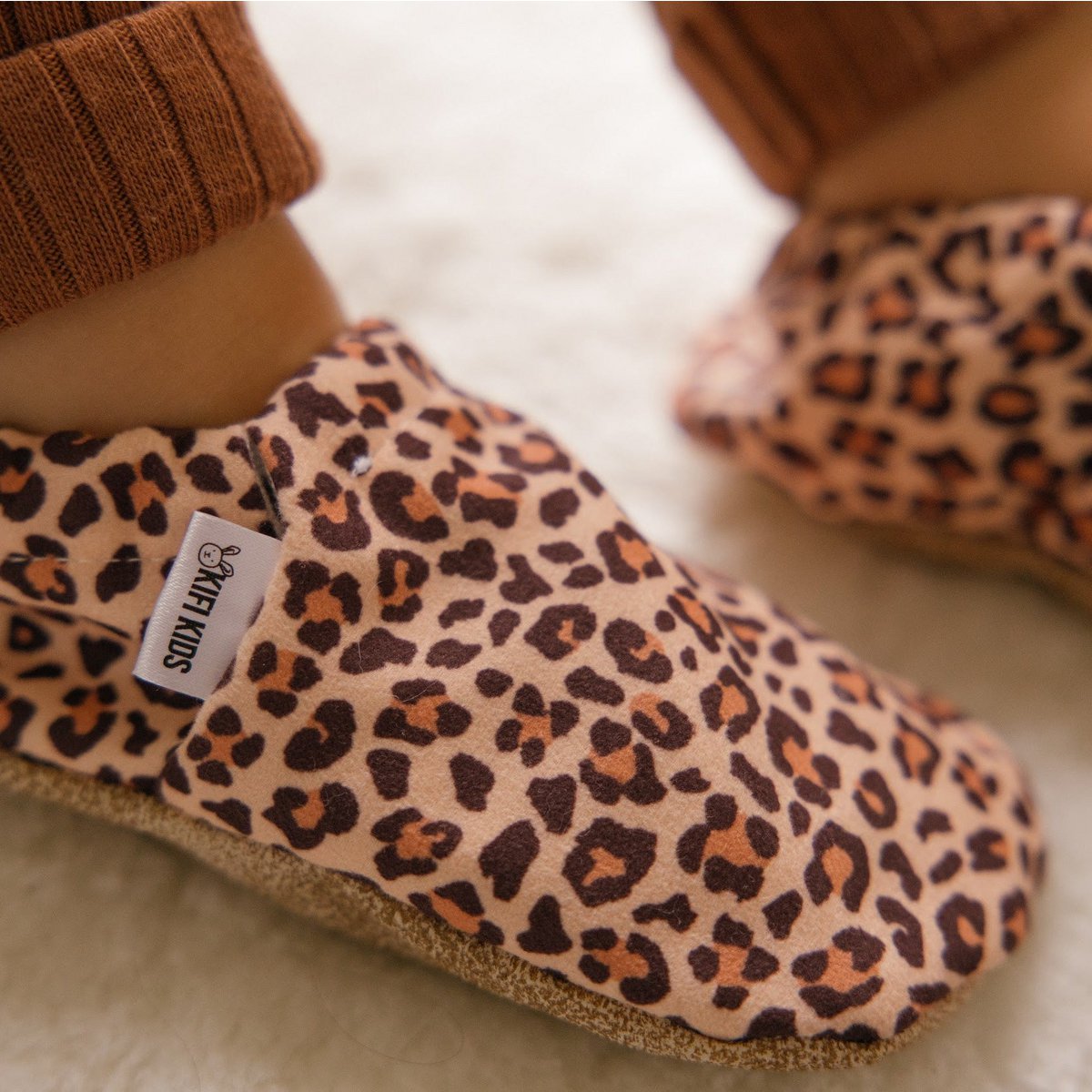 Babyschoenen - luipaard