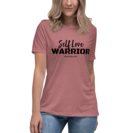 Women's relaxed t-shirt Self Love Warrior