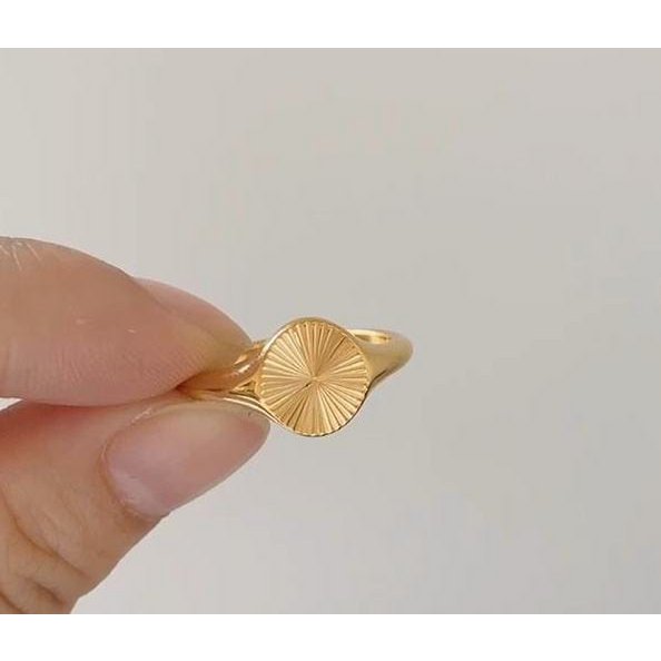 Peyton - Geometrischer Starburst-Ring
