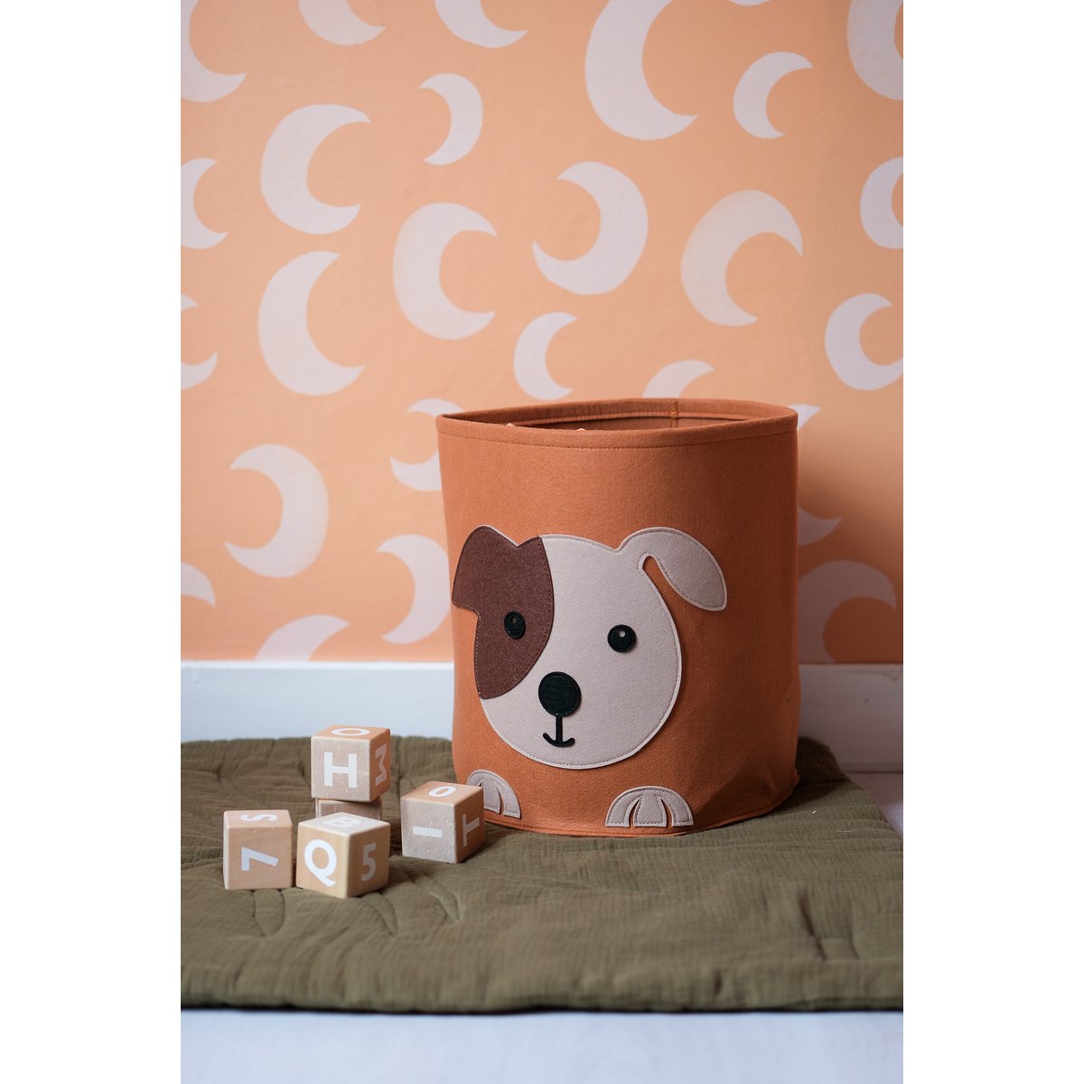 Storage Basket Children' Room - Dog