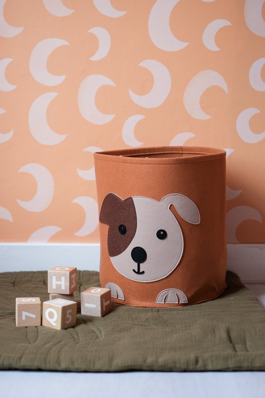 Storage Basket Children' Room - Dog